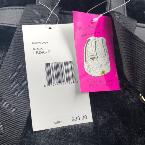 Betsey Johnson Backpack with Hood - Picture 8 of 8